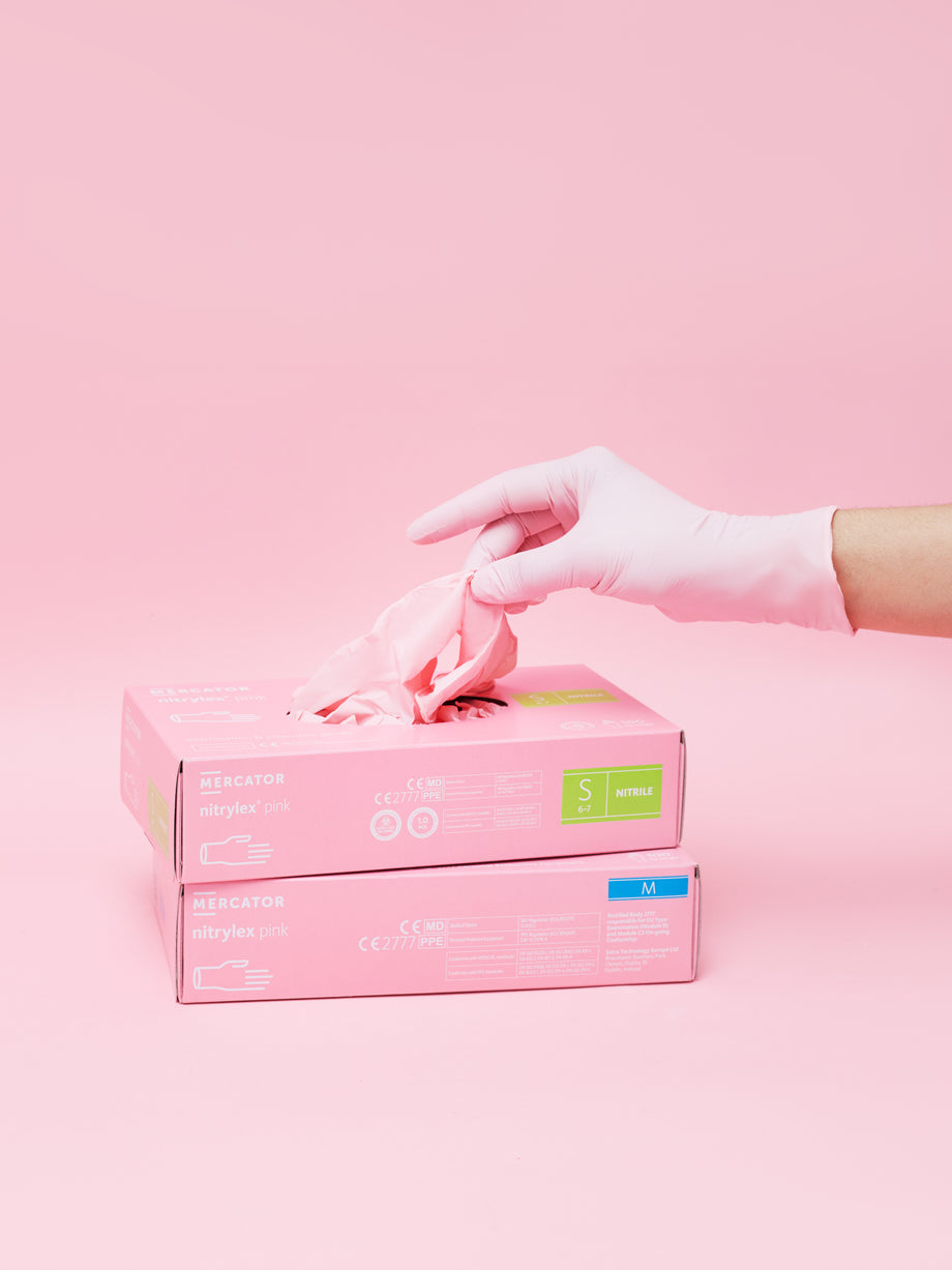 pinky tampon handschuh GLOVE PINK
